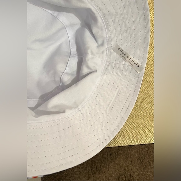 Alice + Olivia Black Floral Bucket Hat - Picture 5 of 5